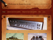Tablet Screenshot of danevins.com